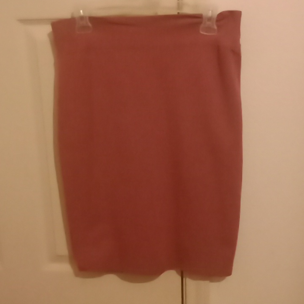 Pink Pencil Skirt Size Xl JRs